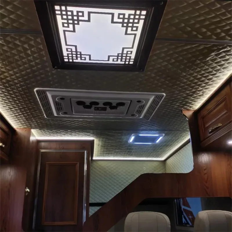 مكيف هواء كهربائي لوقوف السيارات على السطح العلوي 12 فولت 24 فولت #6