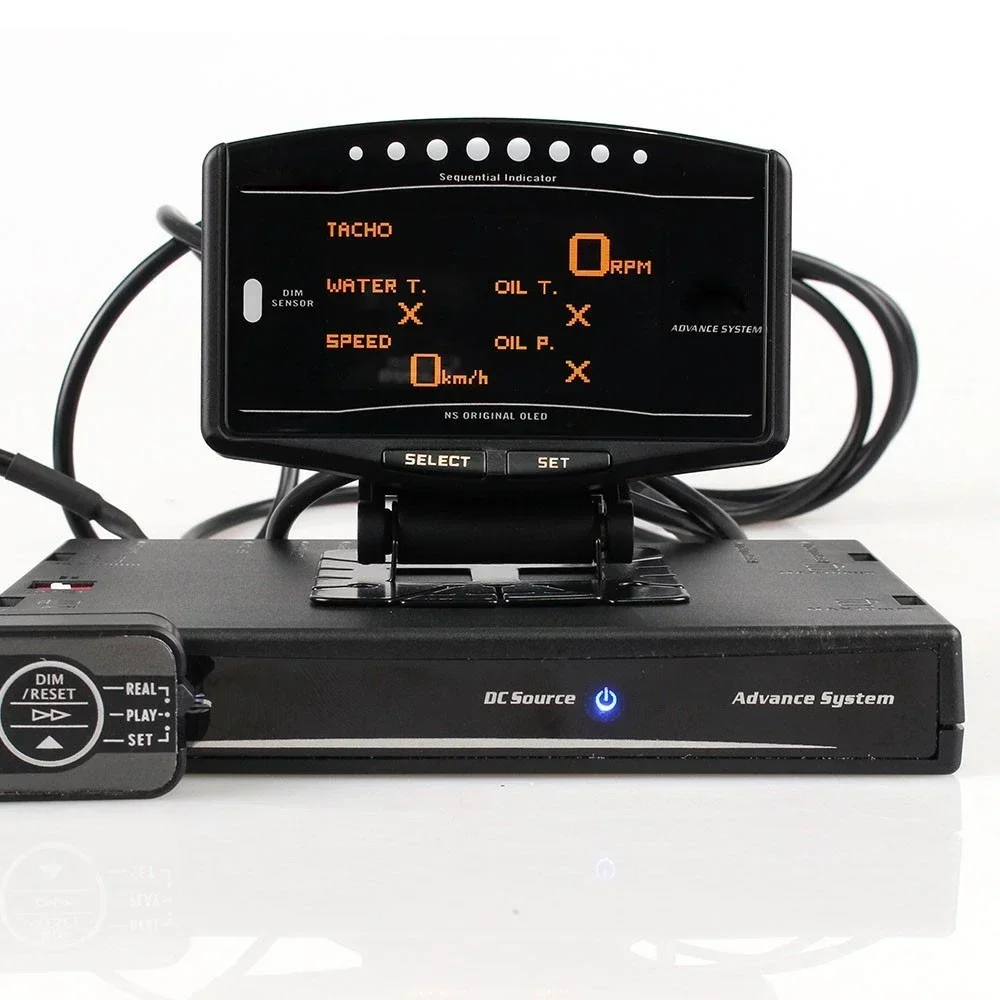 Hot SalesDefi Advance ZD Ten In One Modified Racing Instrument Water Temperature Oil Temperature Oil Pressure Speed Turbine Exha