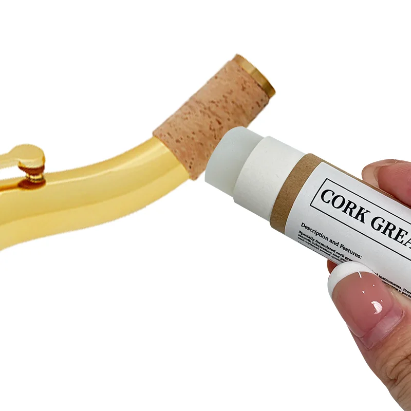 3 Pcs Cork Grease for Clarinet & Saxophone Natural Cork Lubricant Tube  Care Woodwind Instruments Accessory for Flute Oboes