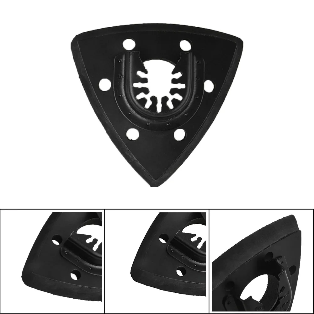 Oscillating Saw Blade Accessory 90mm Flush Triangular Sanding Pad Made with EVA Material for Consistent Sanding