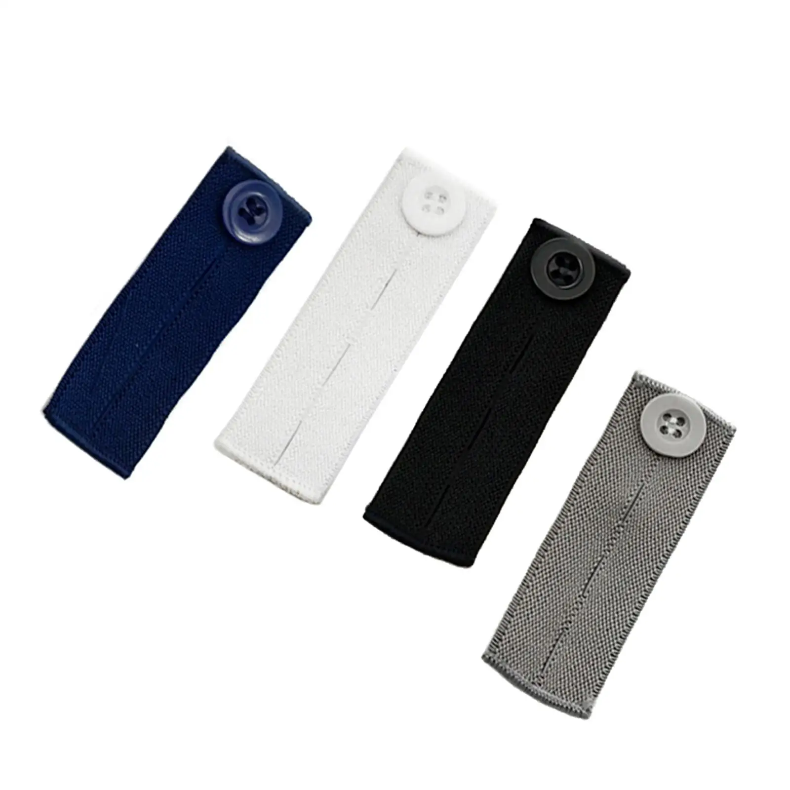 4x Pants Extender Waistband Extenders Pants Button Extender for Maternity