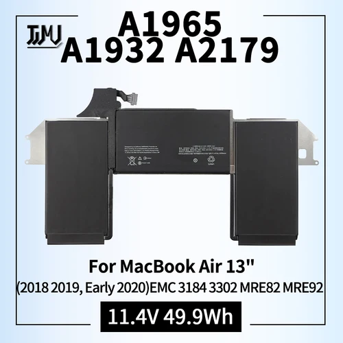 Imagen 1 del producto A1932 A2179 A1965 Batería para MacBook Air 13"" Retina (2018 2019, principios de 2020) EMC 3184 3302 MRE82 MRE92 MVFH2 MWTJ2 MVH22 MVFM2