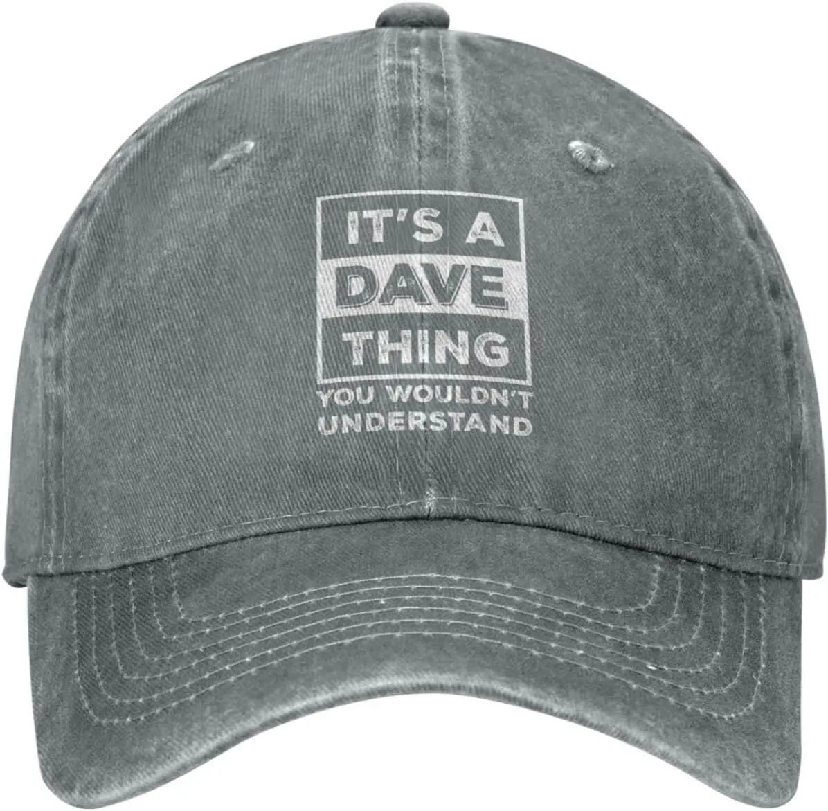 Funny Hat Its Dave Thing You Wouldnt Understand Hat Men Baseball Cap Trendy Caps