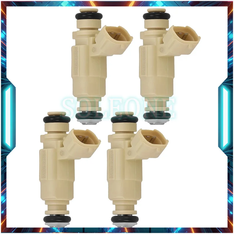 

4Pcs Car Fuel Injectors Nozzle For Hyundai For Kia 2.0L 2.4L I4 2001-2010 35310-23600 3531023600
