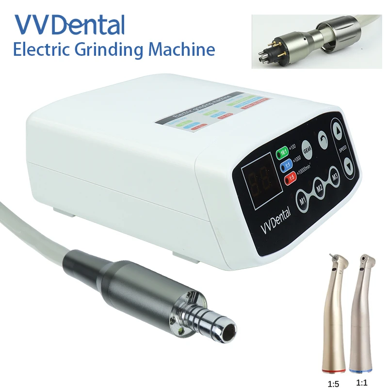 VVDental Dental Micro Brushless Electric Motor Internal Water Spray With 1:1/1:5 LED Handpiece Dentistry Clinical Equipment