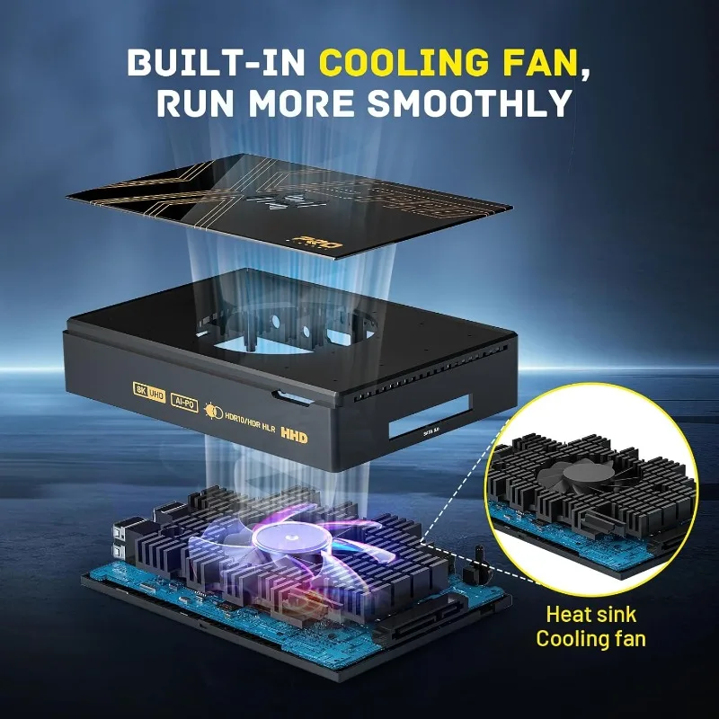 وحدة تحكم ألعاب Super Console X5 PRO Retro مع 16000+Games، Android 12.0 OS، RockChip RK3588S، وحدة تحكم محاكي، 8K UHD Ou #6