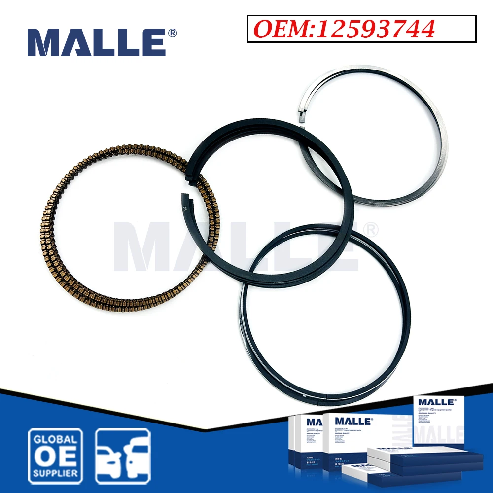 

88mm Engine Piston Ring Kit For Buick LaCrosse 2.4L GL8 Cadillac ATS Chevrolet Captiva Malibu Auto Car Accessories 12593744 STD