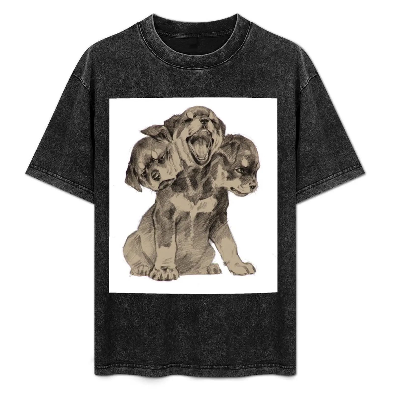 

Cerberus puppy T-Shirt Personalized t-shirt football t shirt blacks outfits for men
