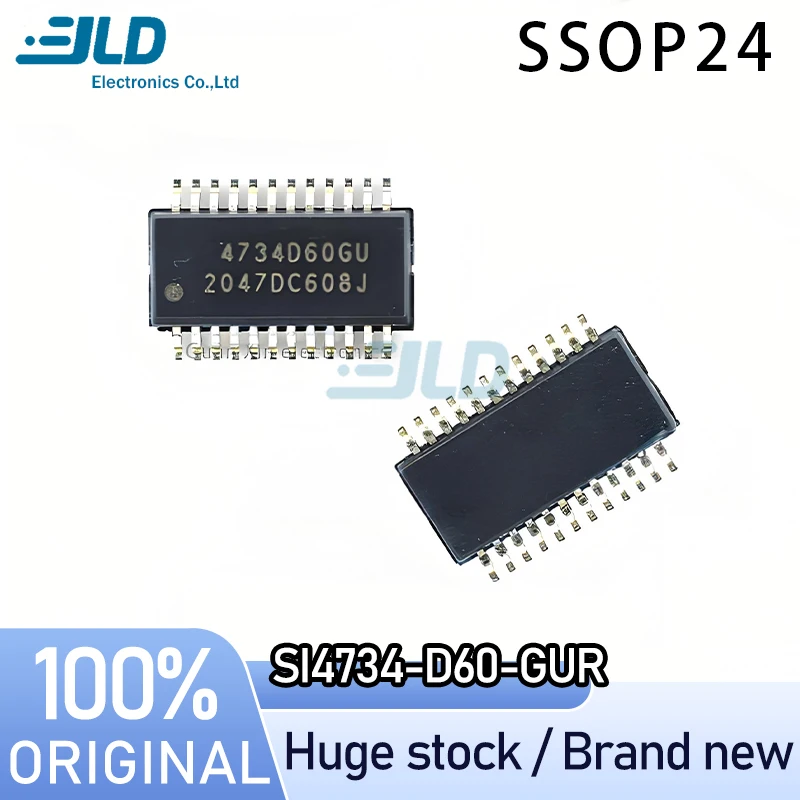 

(2-5piece) 100% New SI4734-D60-GUR SSOP24 Chipset Professional one-stop ordering Adequate stock Chip Electronics