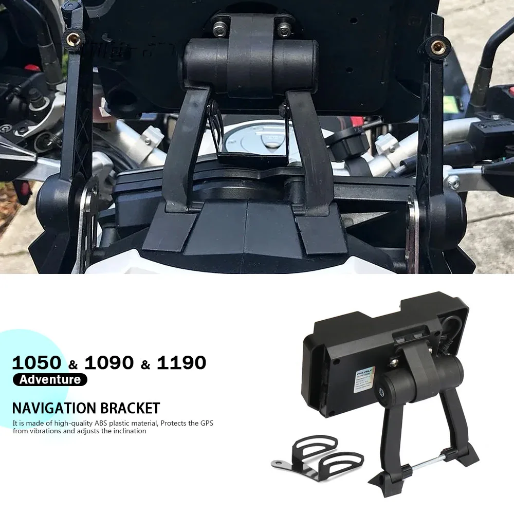 

For 1050 ADV 1090 ADVENTURE L 1190 Adventure R Motorcycle Bracket Mount Smartphone GPS Holder Navigation Bracket Phone Clip