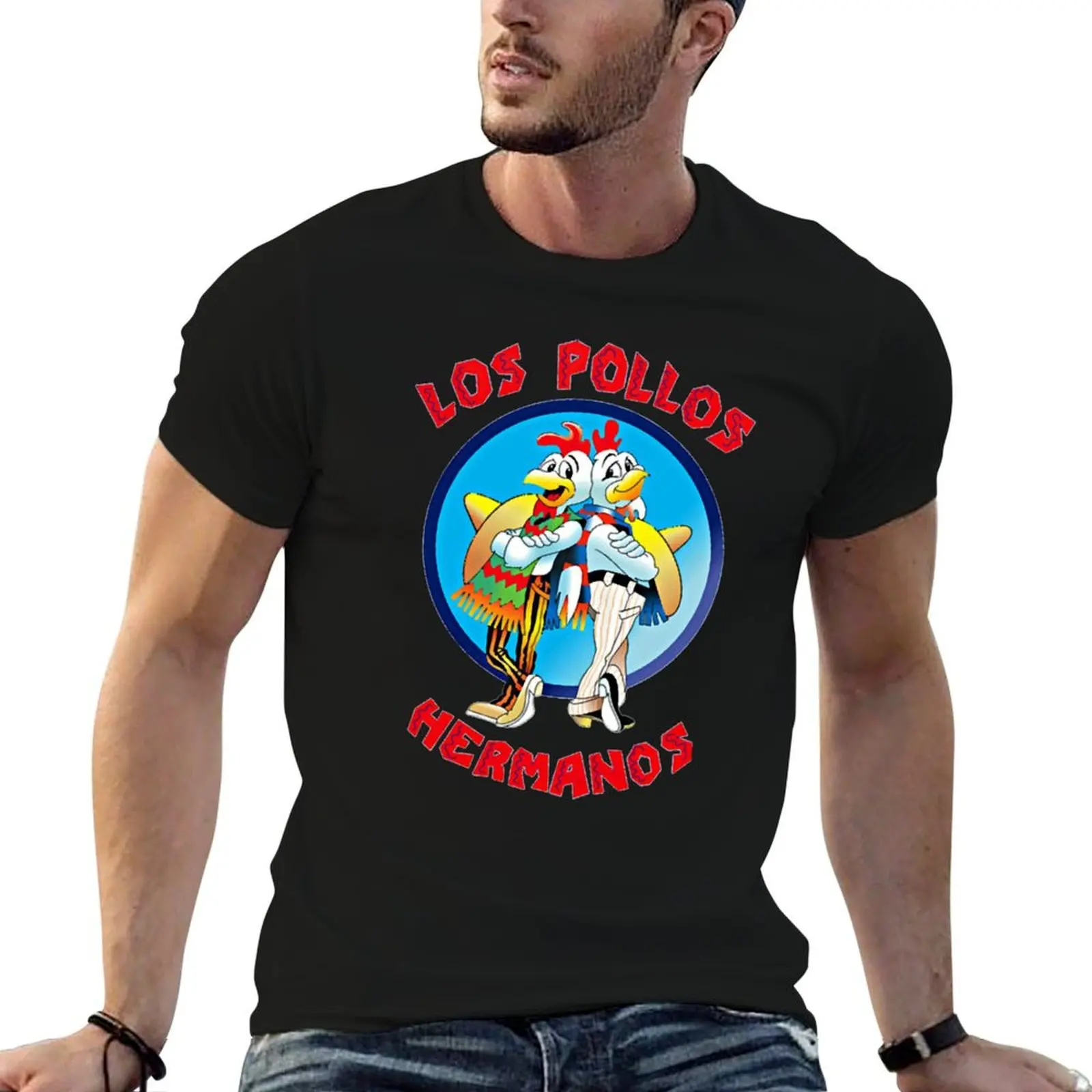 

Los Pollos Hermanos T-Shirt t shirts for man graphic vintage man t shirts for men man t shirts for men casual T-Shirt