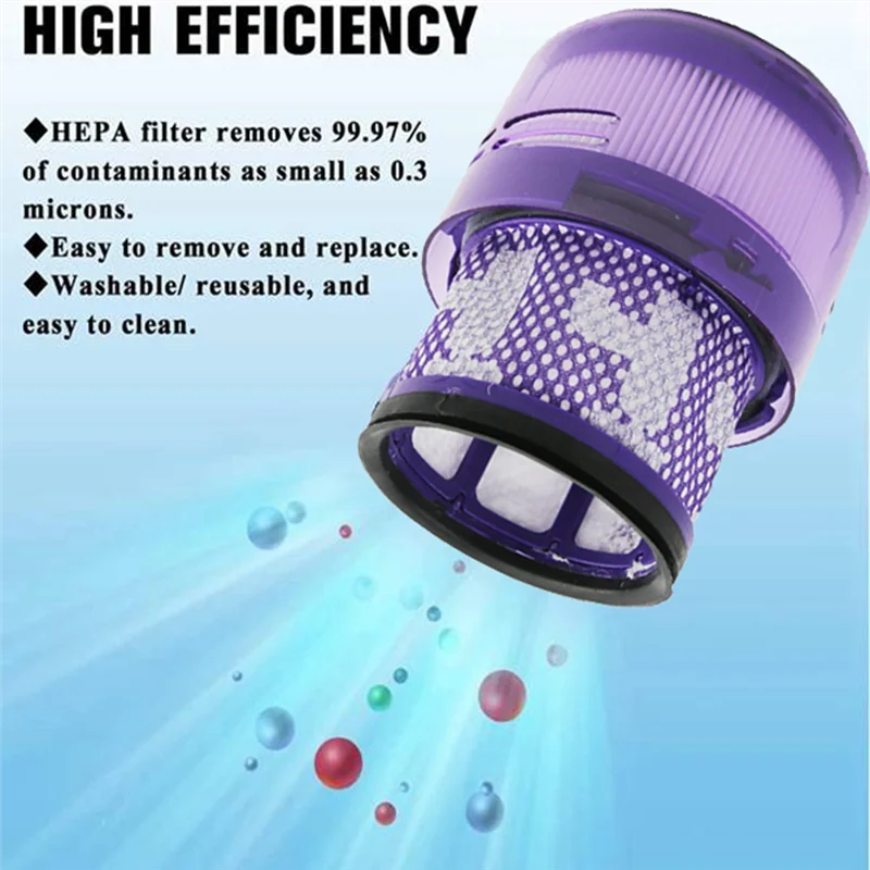 B92A Replacement Electric Floor Brush Head Hepa Filter For Dyson SV21 Micro Vacuum Attachment Soft Roller Cleaner Head