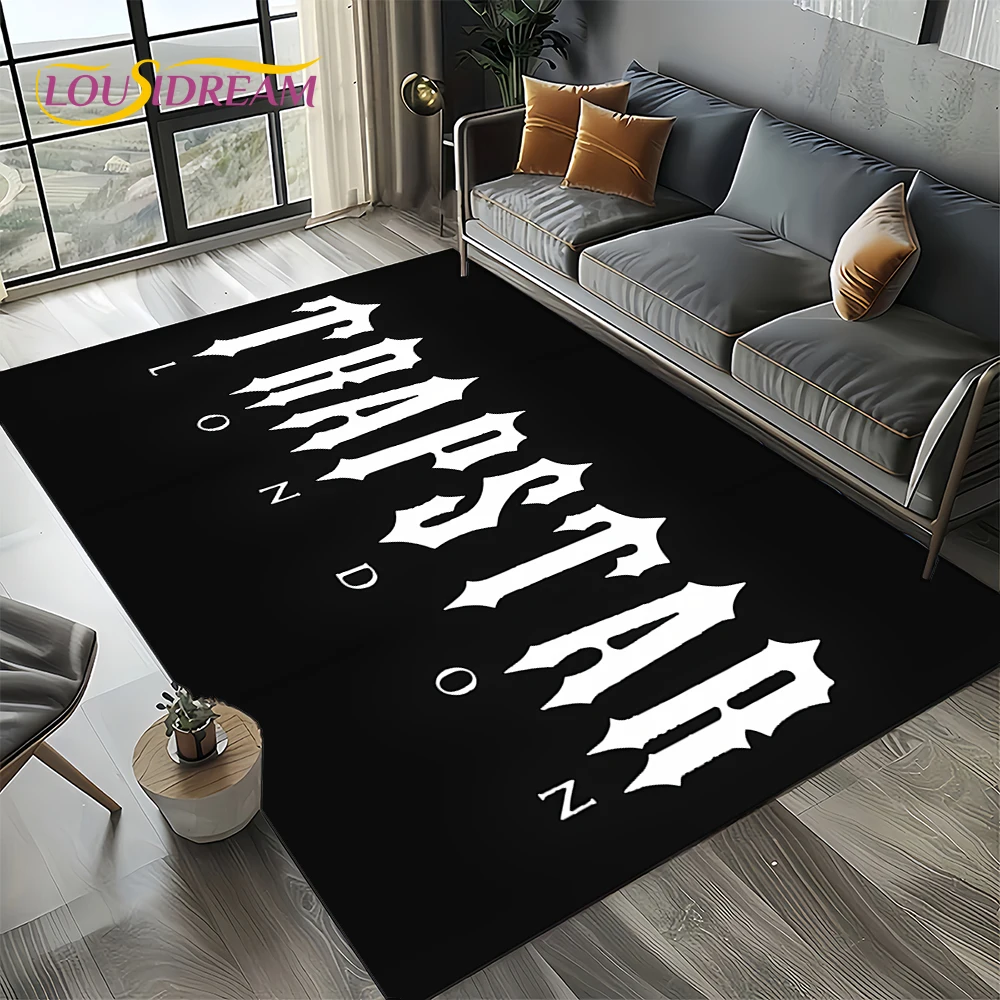 

3D Printing Trapstar London Logo Carpet Rug for Bedroom Living Room Home Sofa Decoration,Children Game Large Decor Floor Mat