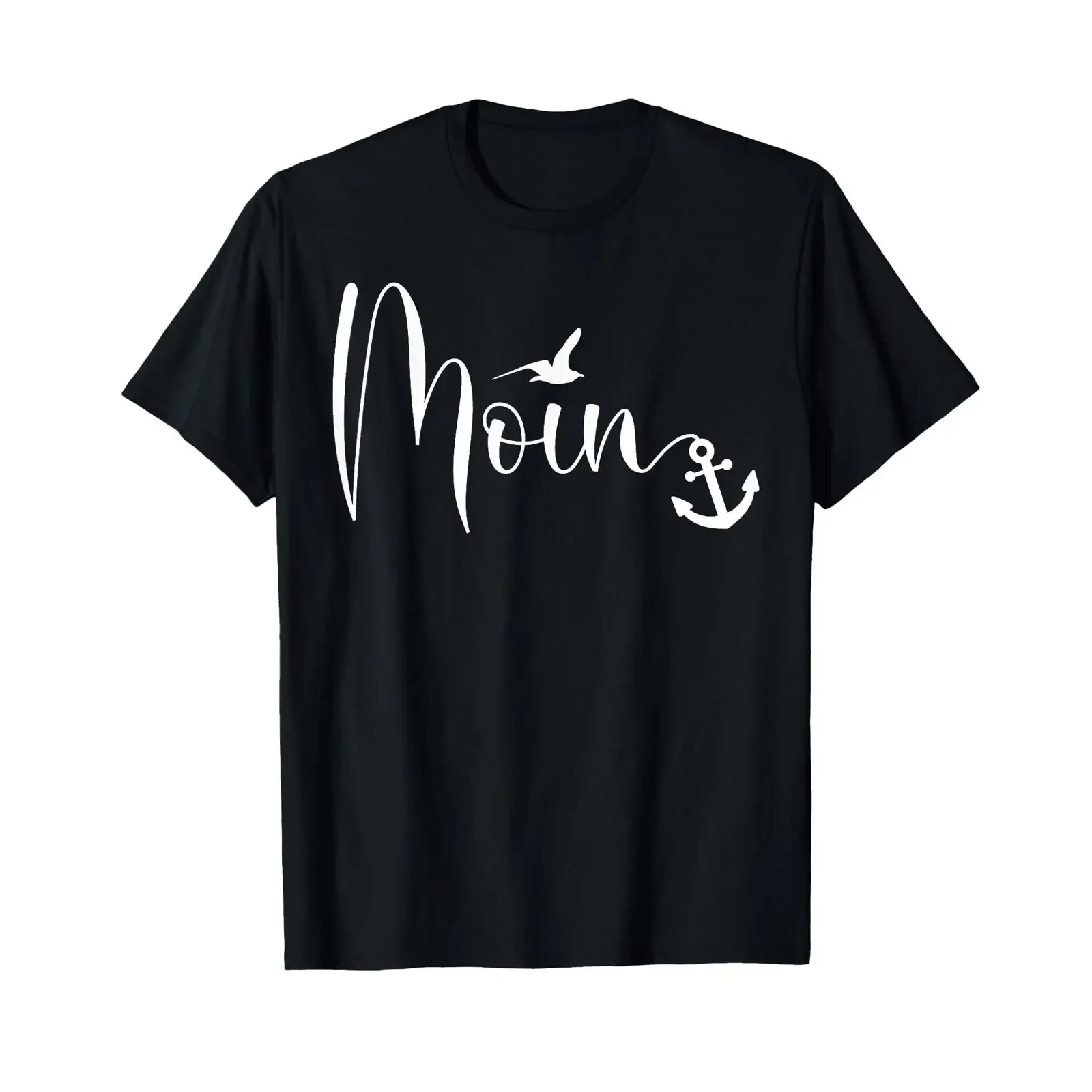 Camiseta Anchor Seagull Heart Plate Moin East Frisian North Sea, estilo vintage, ligeramente transpirable, streetwear unisex