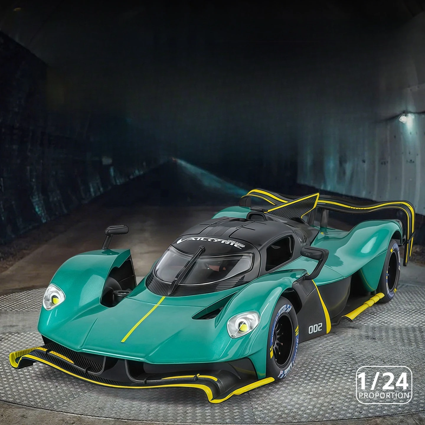 

1:24 Valkyrie, игрушки, модель автомобиля, спортивный автомобиль, литой под давлением сплав, имитация звука, свет, автомобиль для мальчиков, Рождественский подарок