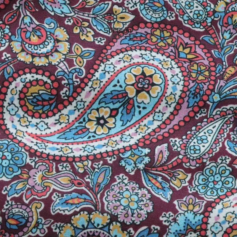 Lee Manor Floral 100% Cotton 80S Like Liberty Fabric Digital Printed For Sewing Cloth Dress Skirt Kids Designer Poplin Tela