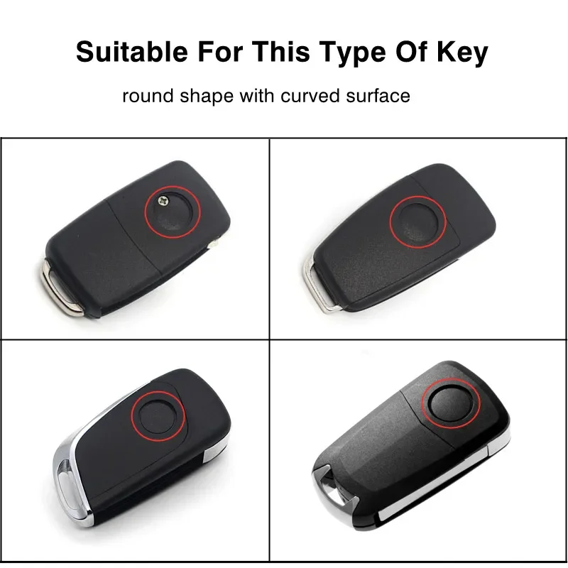 2Pcs 14 16mm Car Remote Key Logo Stickers Decal For K3 K2 K5 Sportage Morning Elantra Rio Forte Cerato Stinger Optima Niro