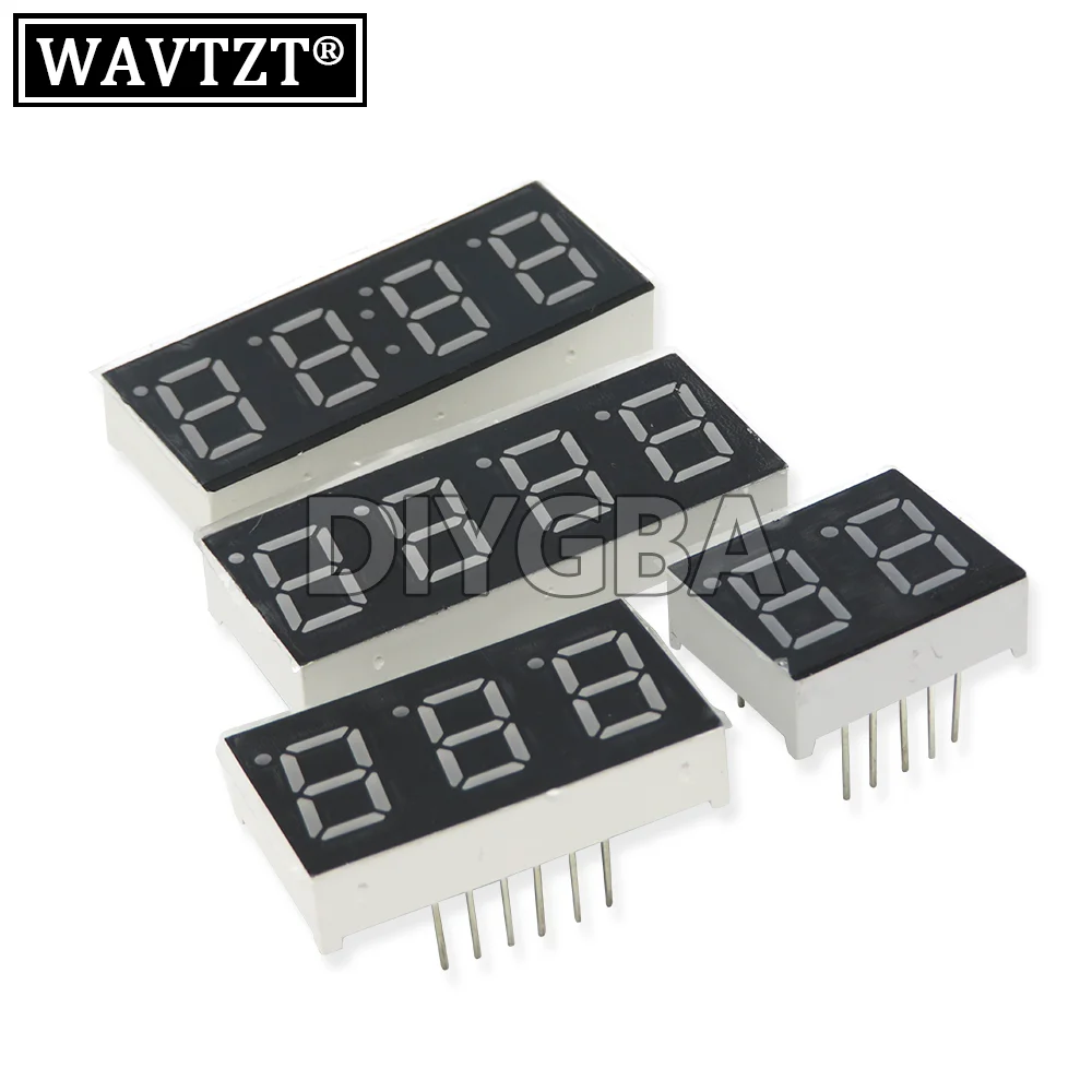 5PCS/LOT 0.36 Inch Led Display 7 Segment 1 Bit/2 Bit/3 Bit/4 Bit Digit Tube Red Common Cathode / Anode Digital 0.36 Inch LED