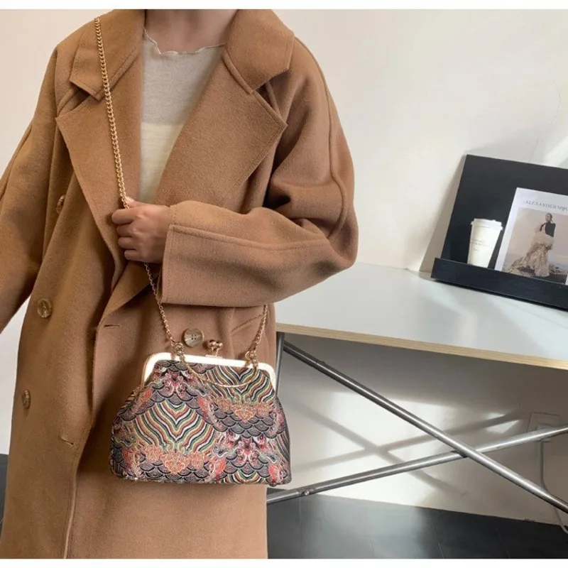 

Изысканная универсальная изысканная сумка на одно плечо для поездок на работу, идеально подходит для свидания кофе