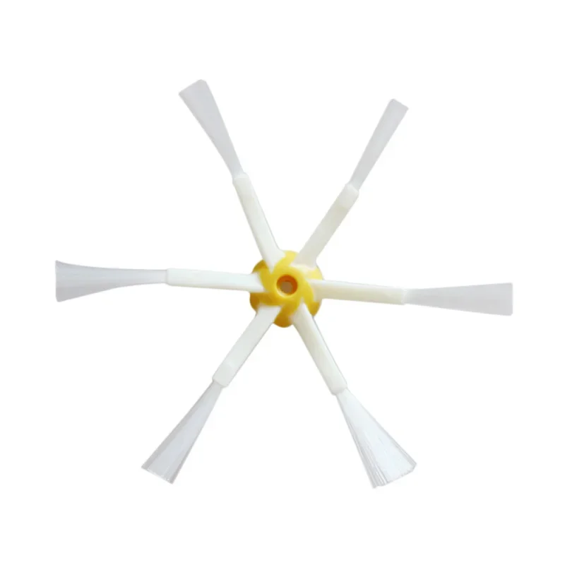 Cepillo lateral de 6 brazos para aspiradora IRobot Roomba, accesorios de repuesto de limpieza del hogar, Serie 500, 600, 700, 1 unidad