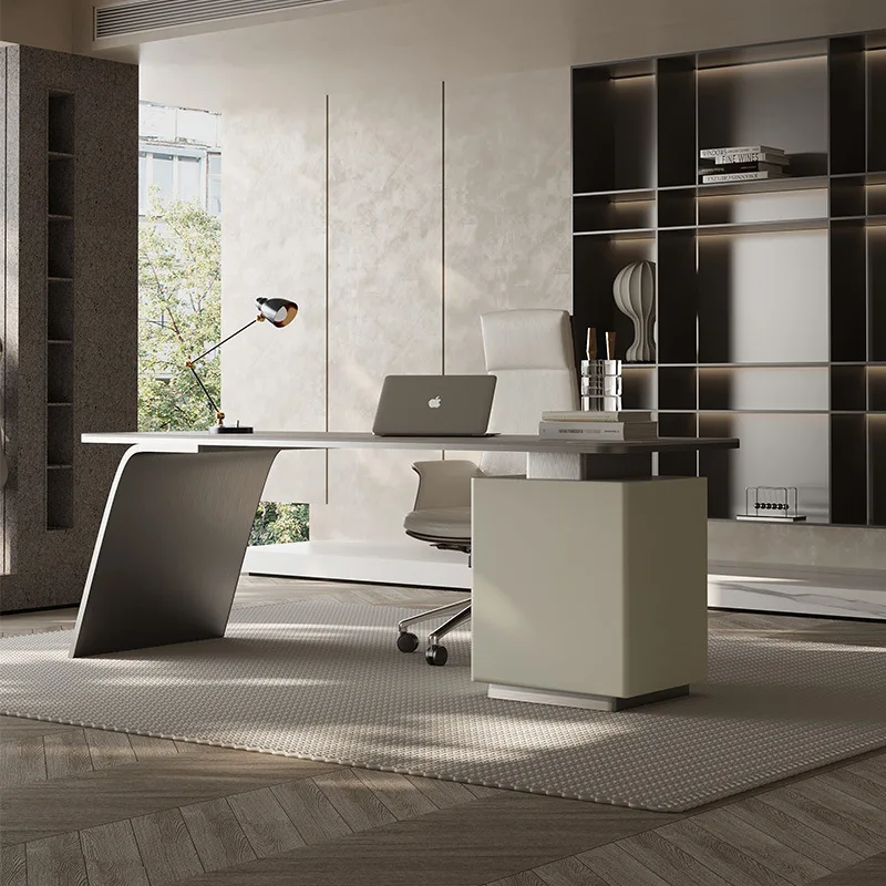 

Офисные столы Design Sense, легкие роскошные современные каменные столы, простые офисные столы, элитная мебель для домашнего кабинета Escritorio JT40O