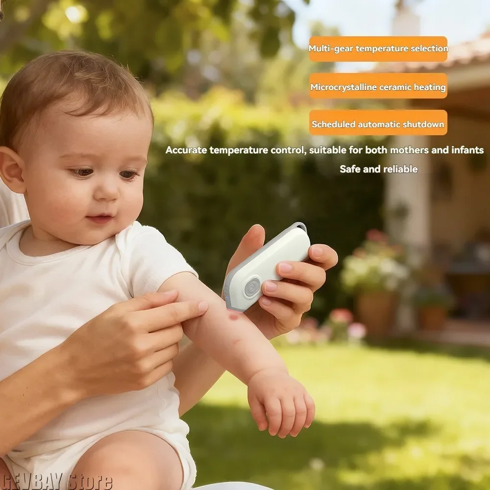 Antipruritic Pen Hot Compress Mosquito Antipruritic Bites Outdoor Heating Soothing Stick Electric Antipruritic Instrument