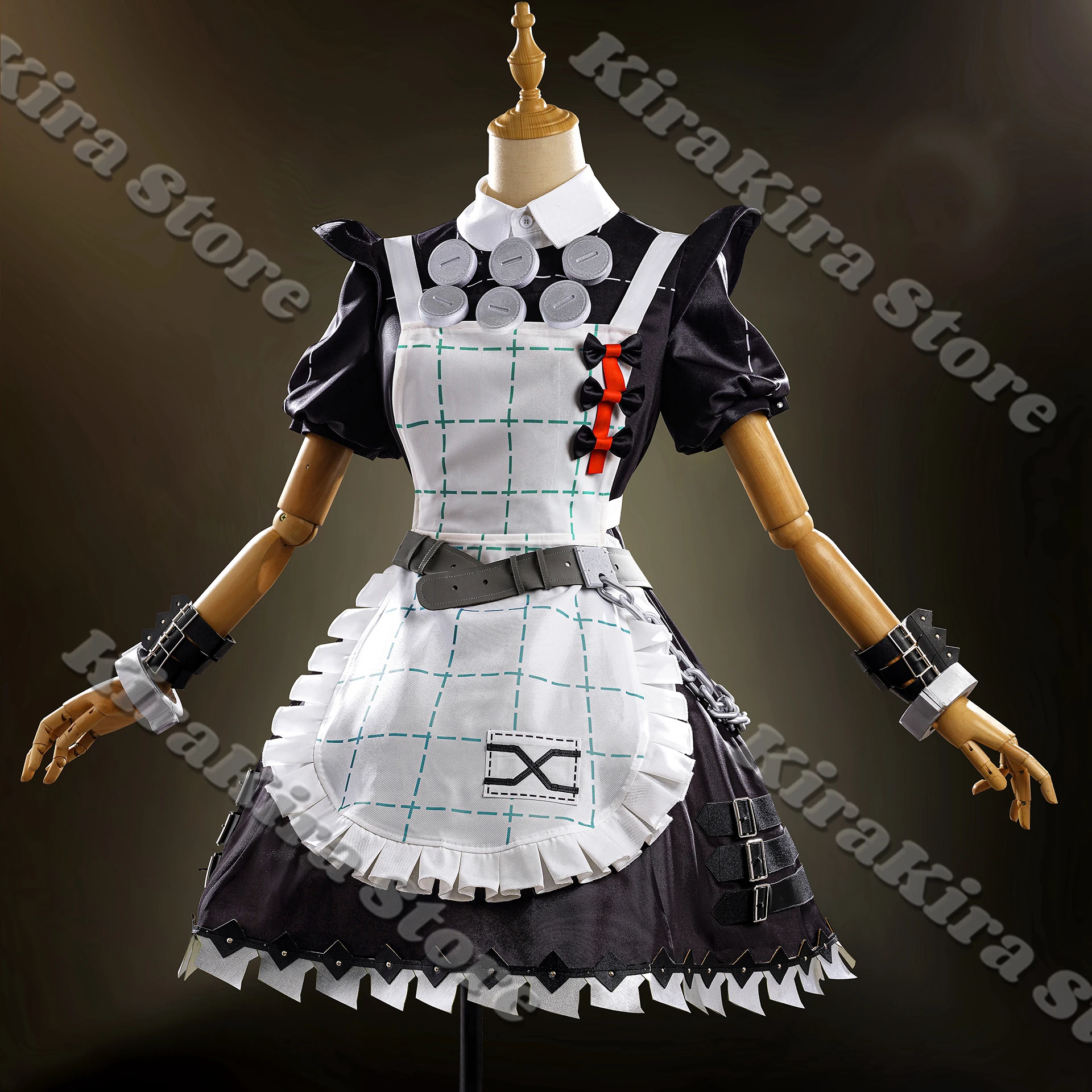 コリンウィックスエプロンドレスコミコンコスプレメイド服 Zenless ゾーンゼロアニメ衣装服セットハロウィン服女の子