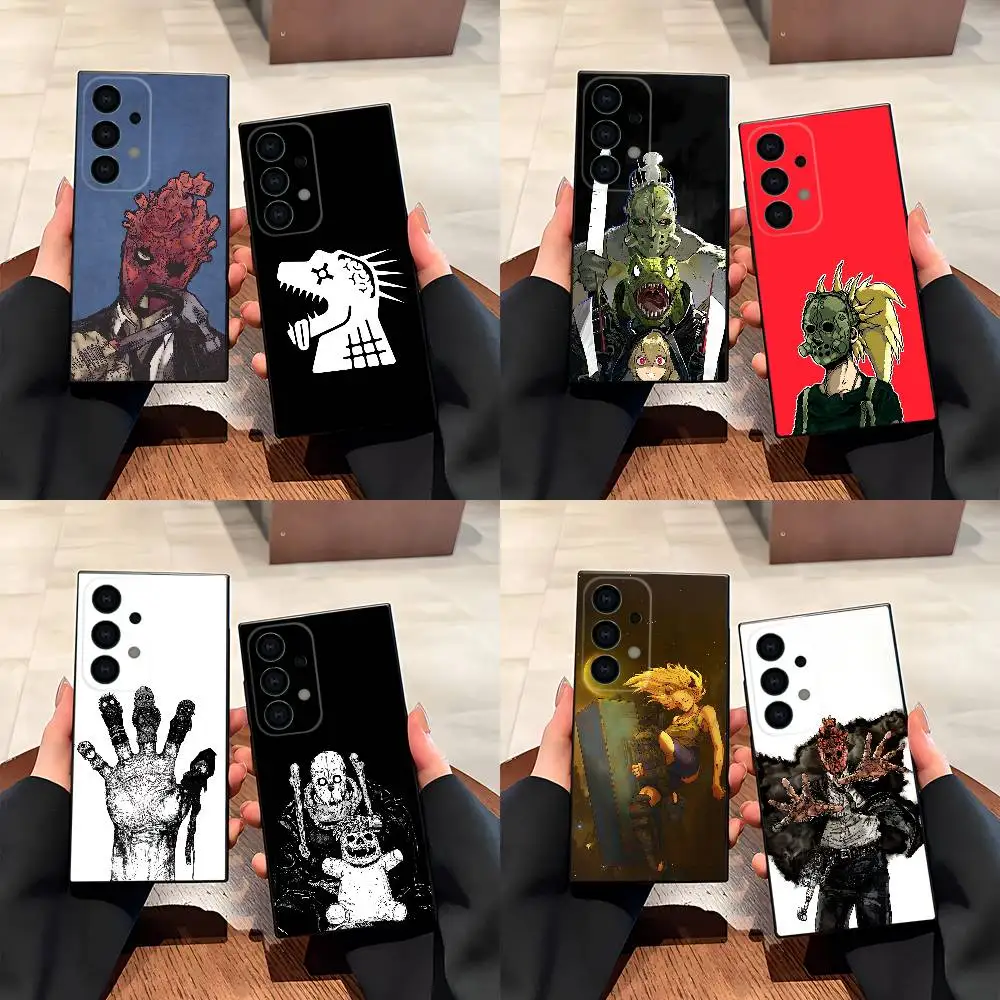Nikaido Phone Case For Samsung S 26,25,24,23,22,30,21,10,9,Ultra,Plus,Lite,FE,4,5G Black Soft Case