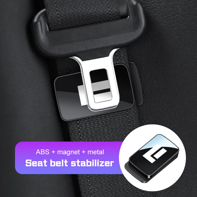Magnetic Suction Car Seat Belt Fixing Clips For BAIC JISHI Polestone 01 Rox 01 2023 2025 Seat Belt Holder Stabilizer Accessories