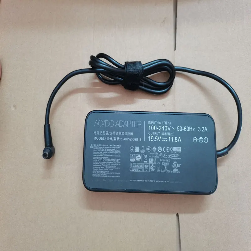 

OEM 19.5V 11.8A 6.0mm 230W ADP-230GB B AC Adapter For Asus PC ROG STRIX G17 G712LW-EV010 RTX2070 Genuine Puryuan Charger