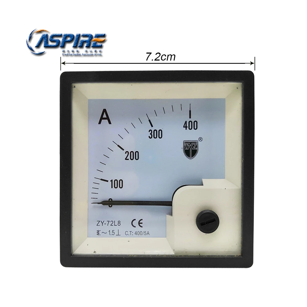 Generator AMP 72x72mm Current Meter Gauge Ammeter 7L2 400A