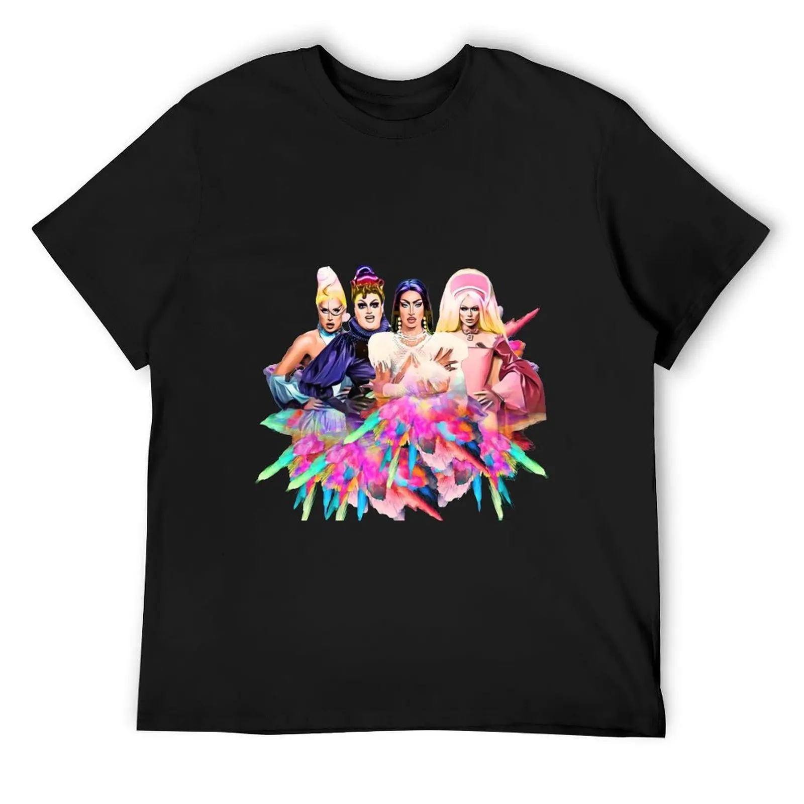 Uk, Hun RuPauls Drag Race UK United Kingdolls T-Shirt plus sizes blacks funny t shirts men