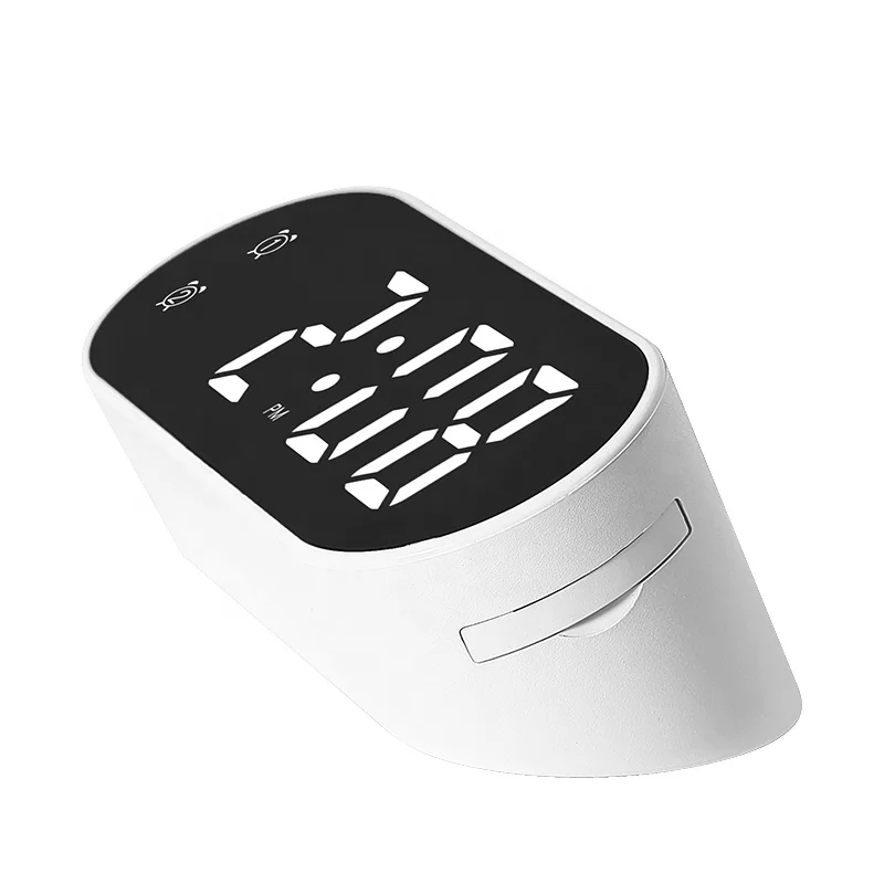 

2024 Mini LED Alarms Clock, Adjustable Volume, Calendar, Temperature, Home, Office Machine