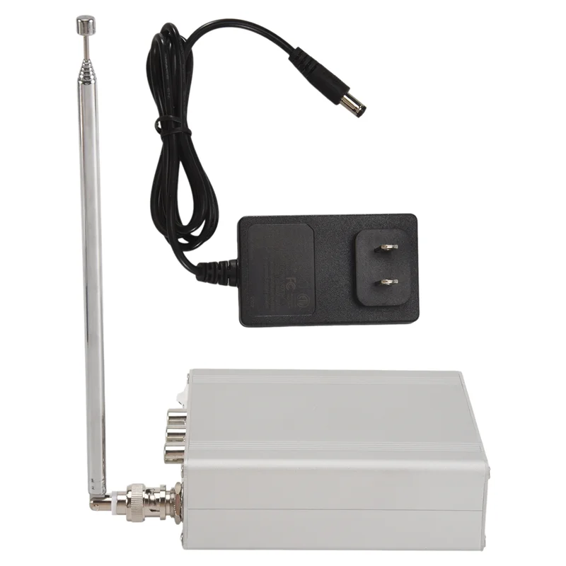 B47C TV-TX200 VHF/UHF Analog TV Transmitter Support HD/AV Input Analog Signal Transmitter With Telescopic Antenna US PLUG