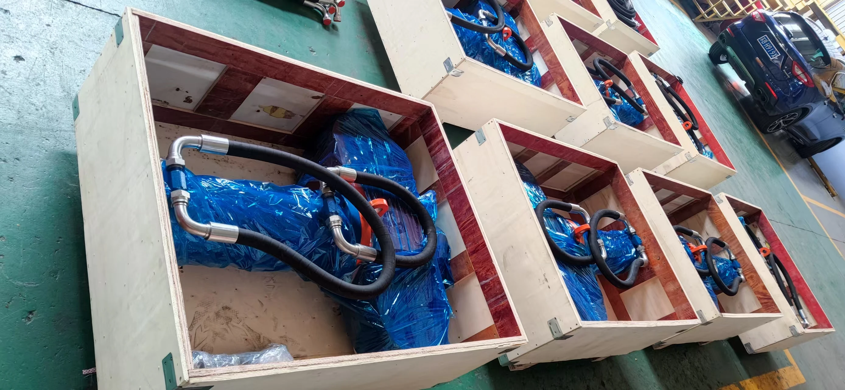 Moveable Hydraulic Pile Breaker for Rock Concrete Demolition Efficient Powder Tool for Construction Machinery