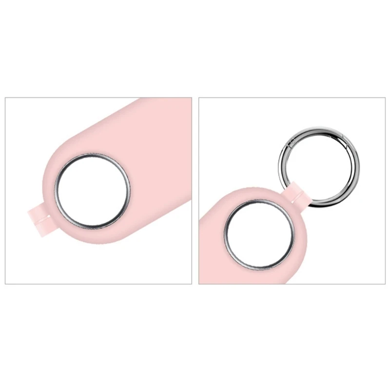 K1AA Suitable for Smarttag 2 Protective Case Silicone Keychain Pet Dog Locator Positioning Housing Anti-Scratch Cover