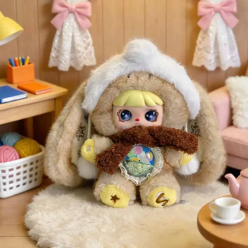 

Mocicici Sugar Heart Bunny Series слепая коробка Удобная подушка для объятий дивана Изысканная милая кукла Домашний орнамент Игрушка Mystery Box Веселый подарок