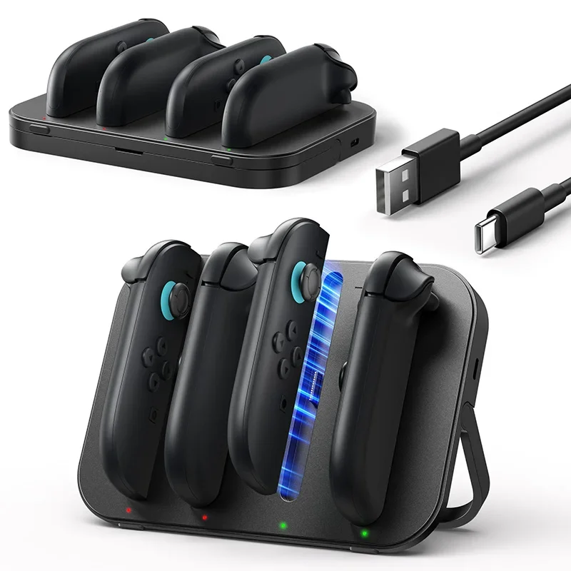 

Handle charging seat 4 handle charger NS2 accessories are suitable for Nintendo new machine, split handle seat charger