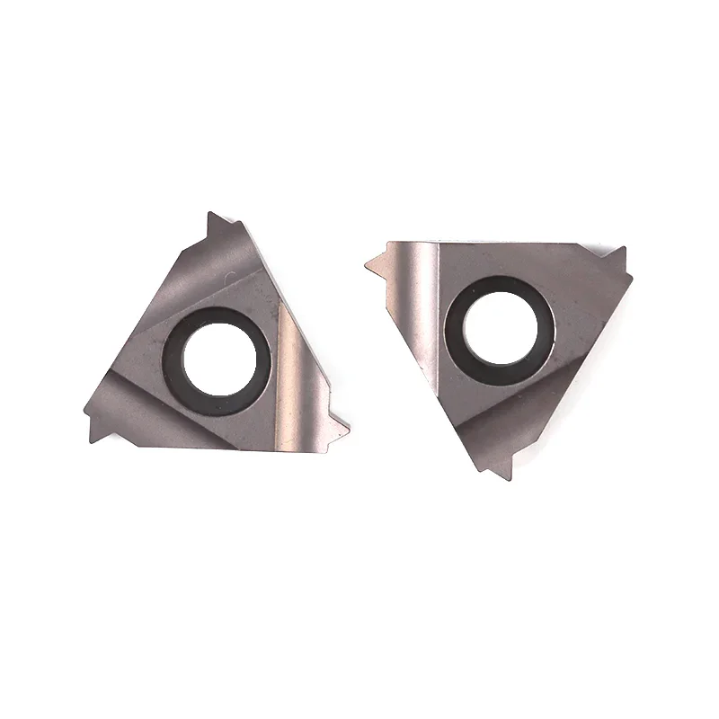 Outils de coupe de tour CNC, outil de tournage de filetage, inserts Cermet, DESKAR, 16IR 16ER, AG55, AG60, 1.5ISO, 2.0ISO, 11W, 14W, LF90, 10 pièces
