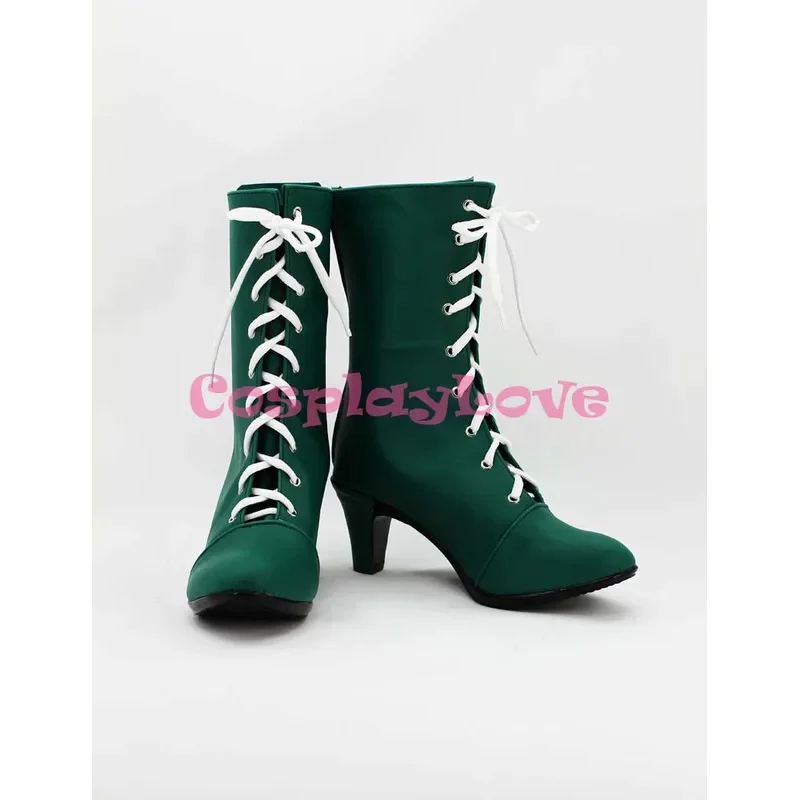 

Custom Made Japanese Anime Sailor Jupiter Kino Makoto Cosplay Shoes Boots For Christmas Halloween CosplayLove