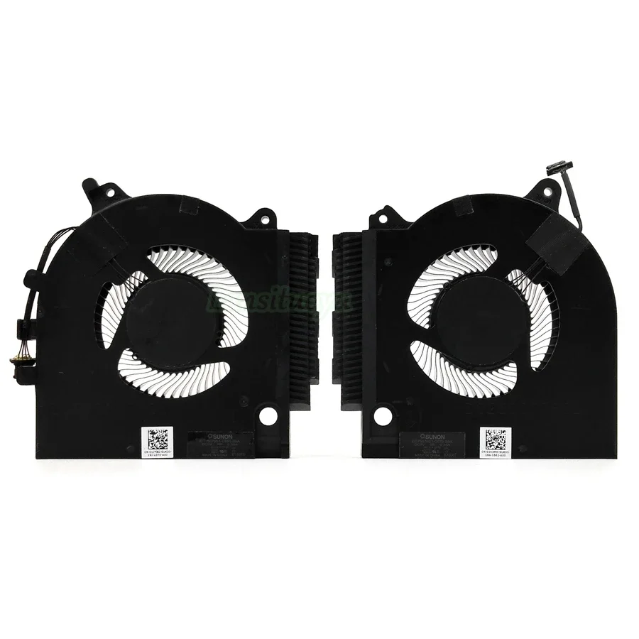 New Original Laptop CPU GPU Cooling Fan For Dell G15 5510 5511 5515 GTX1650 Cooler GTX1650 2021 version 01JYXG 0203MH DC5V 4pins