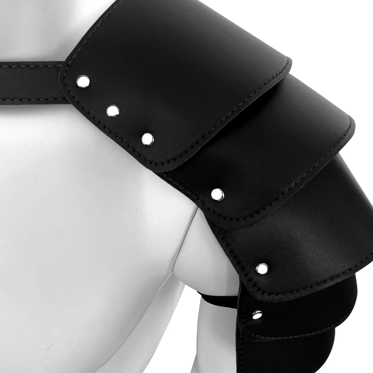 Sangle Décorative Réglable pour Homme, Support Médiéval Steampunk, Armure Unique, 1 Pièce