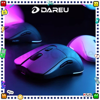 Dareu Em903 Wireless Mouse Dual Mode Lightweight Gaming Mouse Backlight RGB Ergonomics Pc Gamer Accessories Office Man Gifts