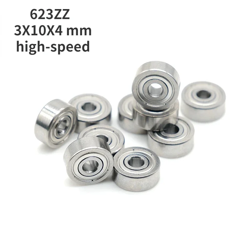 623ZZ bearing 3X10X4 Sander 1030 Engraving machine nail bearing does not heat 60,000 RPM