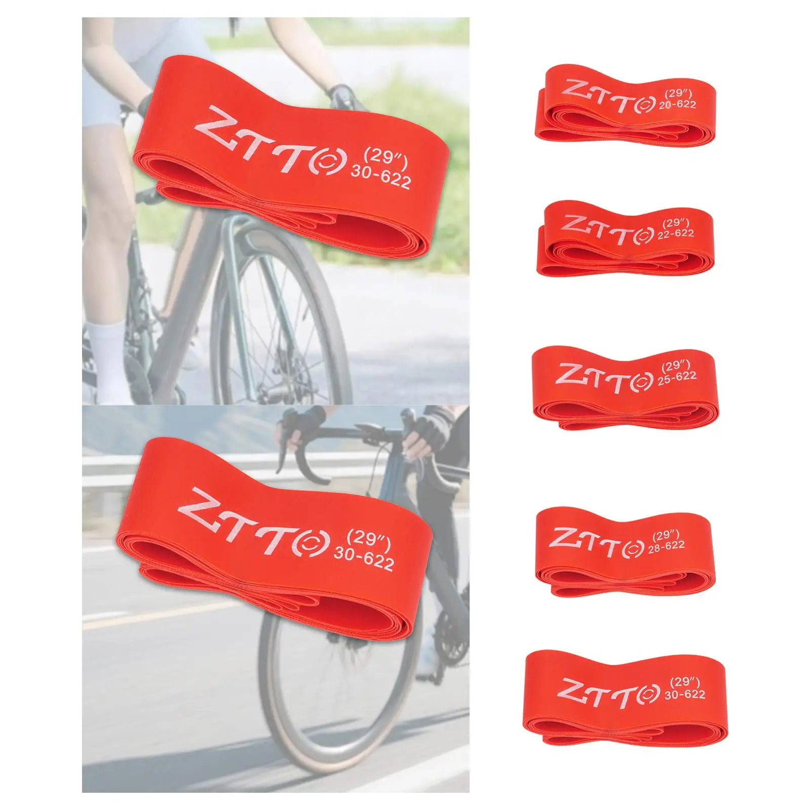 2 Pack 29 Inch Bike Inner Tube Protectors, , for 29 Inch Rims