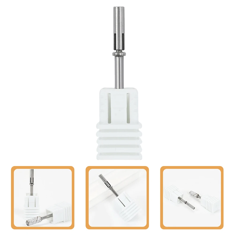 مسمار الحفر عرقوب للأظافر المعادن مانيكير الرملي رئيس تلميع طحن استبدال مسمار الفن اكسسوارات صالون لوازم #3