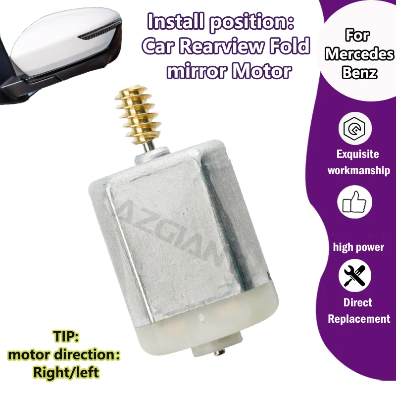 

AZGIANT FC-280PD-10400 Car Exterior Folding Mirror inner Motor For Mercedes Benz R-Class R350/S-Class W216 CL550/600/63/65 AMG