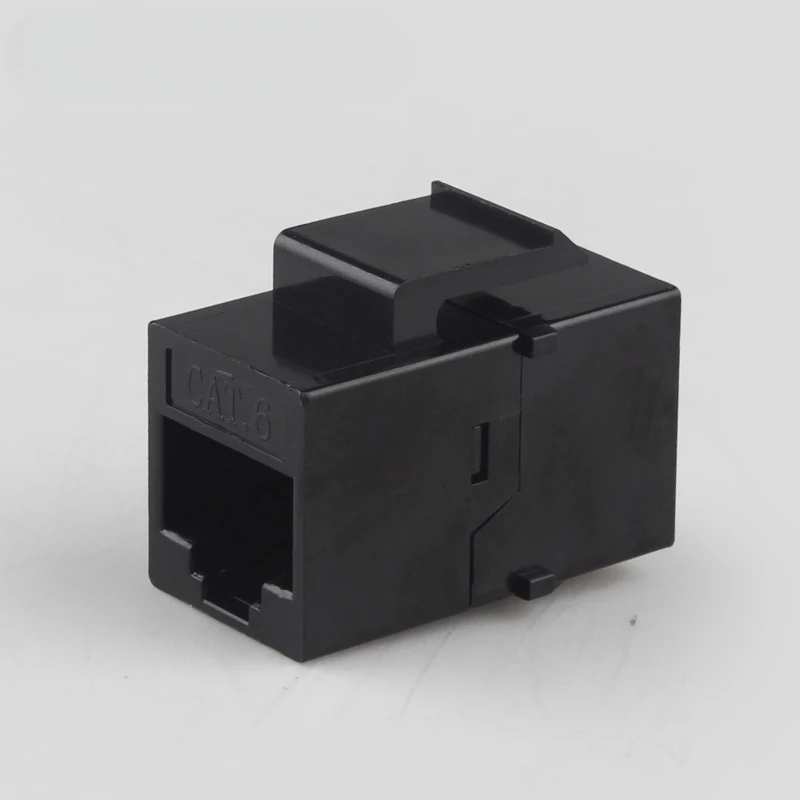 10PCS Through six types of network module 8P8C computer module RJ45 information panel socket CAT6 through