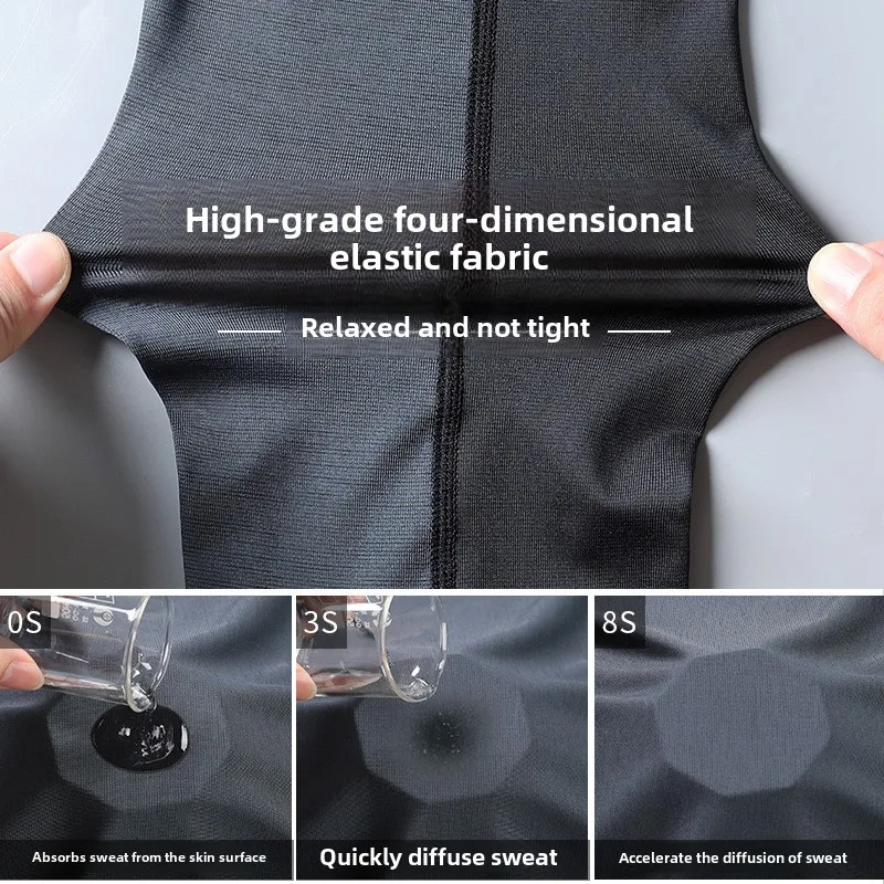 Sports Suit Men's Spring Running Fitness Suit Morning Run Outdoor Sports Quick Drying Breathable Cycling Training Jacket Clothes - Image 4