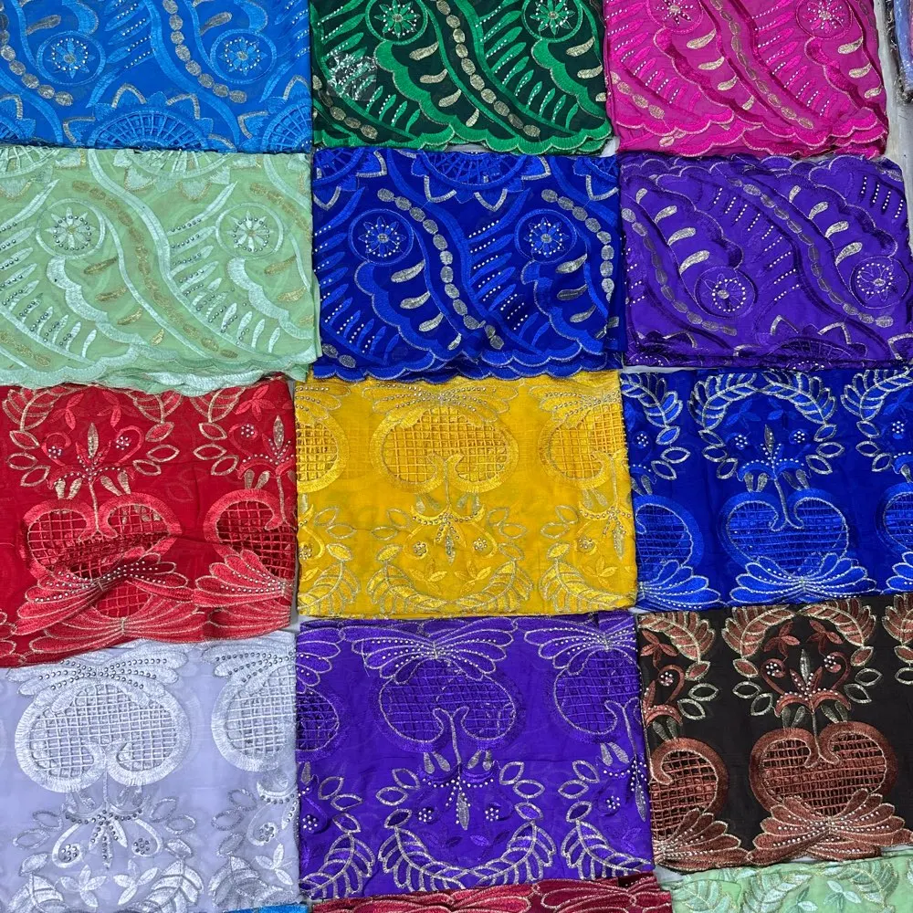 2026 Neuer Afrikanischer Islamischer Damen-Schal Modischer Pashmina-Turban Gebetstuch 100% Baumwolle Bestickter Schal Muslimischer Party-Hijab für Damen – Detail 15